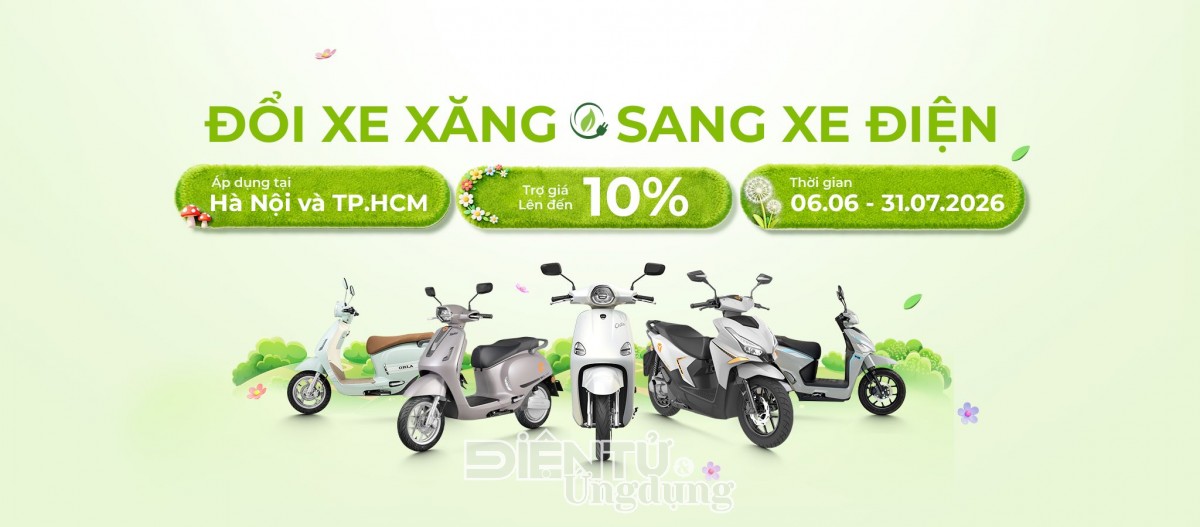 Yadea triển khai chương trình “Đổi xe xăng sang xe điện”