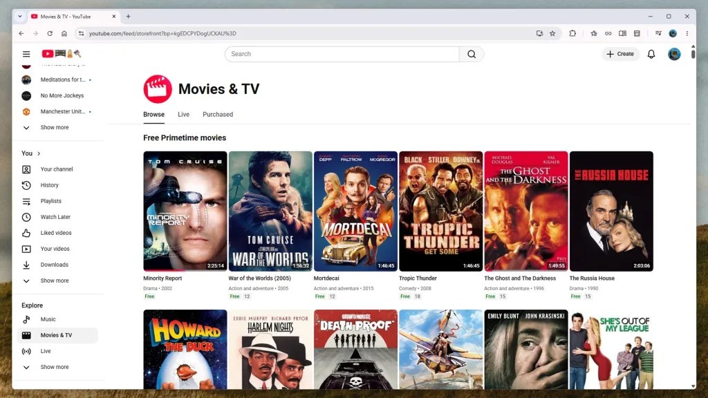 Mèo tìm phim miễn phí trên YouTube mà không phải ai cũng biết Mèo tìm phim miễn phí trên YouTube mà không phải ai cũng biết