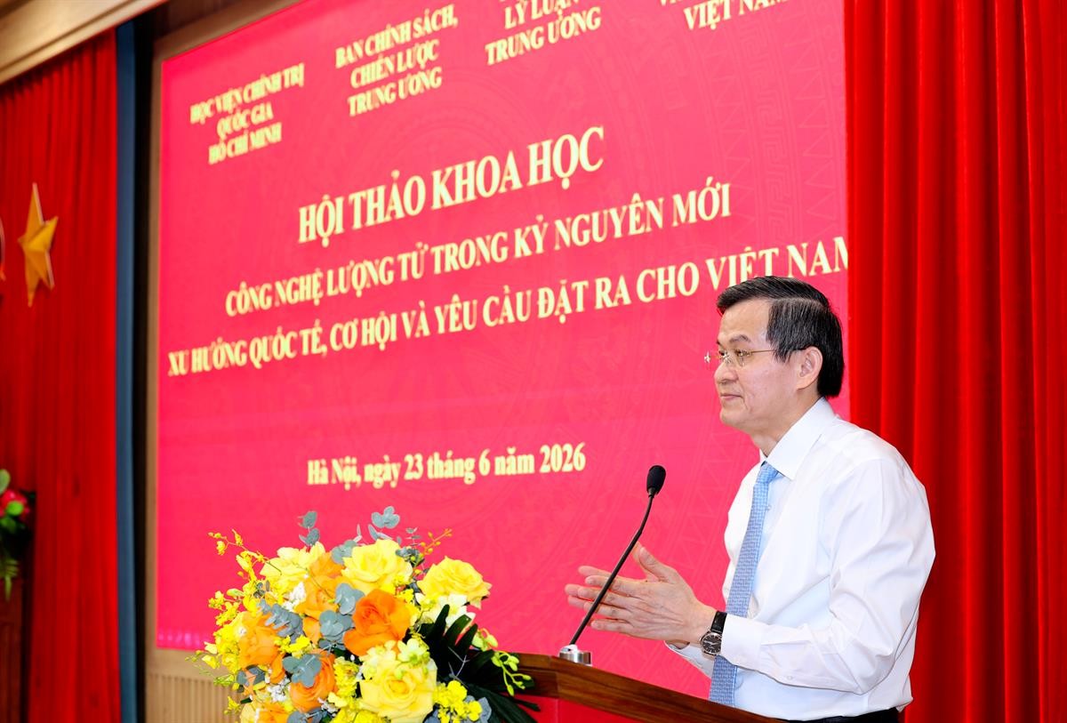 Nhận diện xu hướng công nghệ lượng tử cho Việt Nam trong kỷ nguyên mới Nhận diện xu hướng công nghệ lượng tử cho Việt Nam trong kỷ nguyên mới