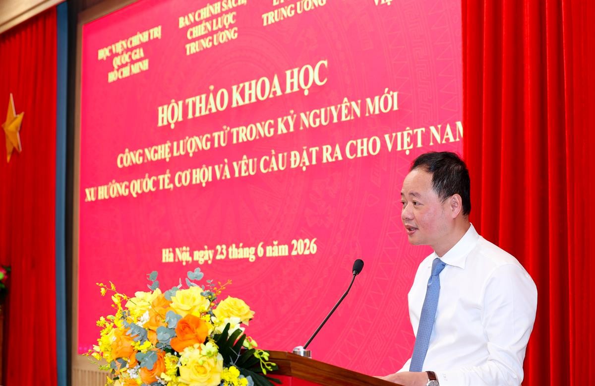 Nhận diện xu hướng công nghệ lượng tử cho Việt Nam trong kỷ nguyên mới Nhận diện xu hướng công nghệ lượng tử cho Việt Nam trong kỷ nguyên mới