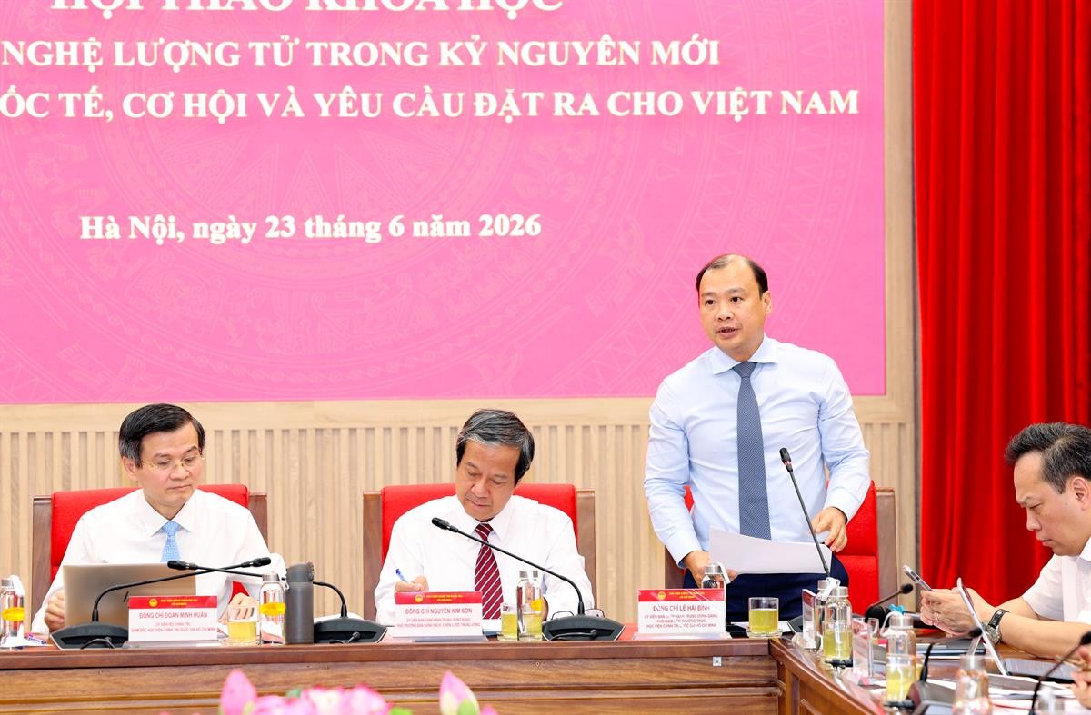 Nhận diện xu hướng công nghệ lượng tử cho Việt Nam trong kỷ nguyên mới Nhận diện xu hướng công nghệ lượng tử cho Việt Nam trong kỷ nguyên mới