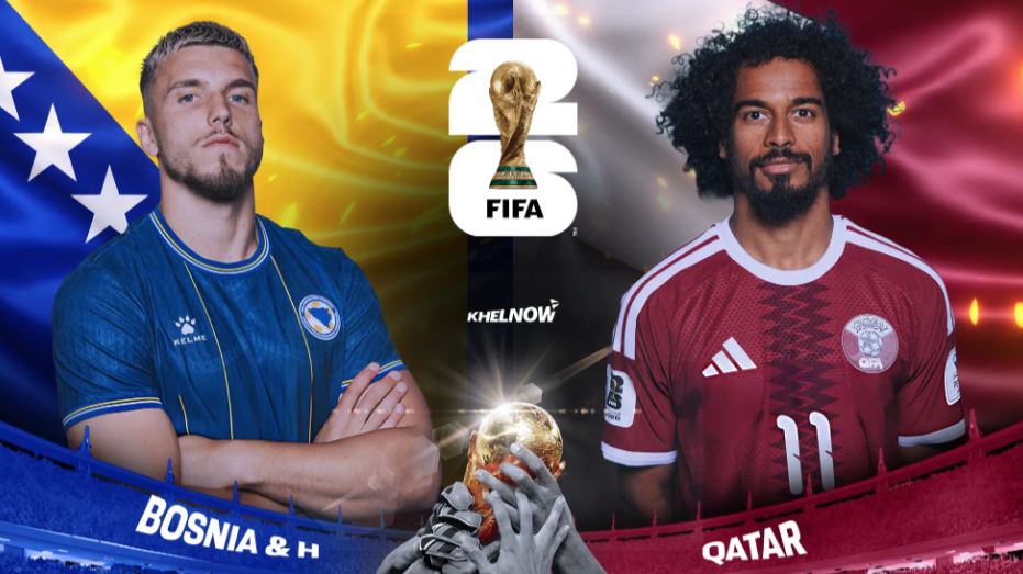 World Cup 2026: Bosnia đối đầu Qatar. Ảnh: Khelnow