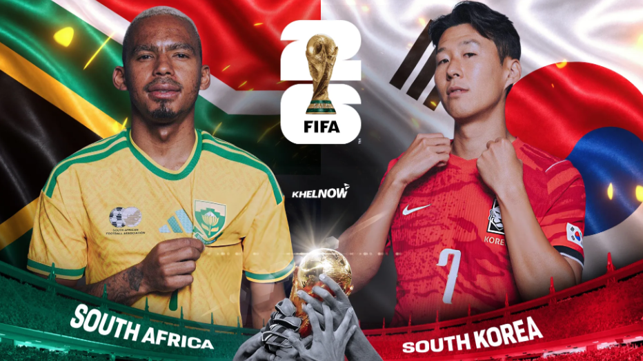 World Cup 2026: Hàn Quốc và Nam Phi. Ảnh: Khelnow