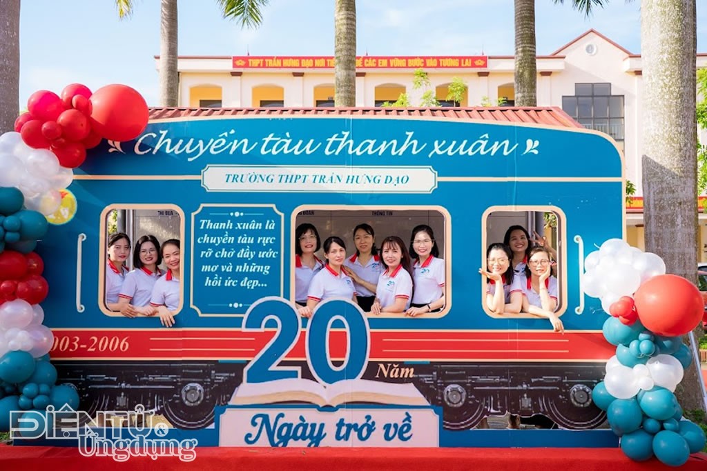 Hội khóa 20 năm THPT Trần Hưng Đạo Hưng Yên, ngày trở về trên chuyến tàu thanh xuân