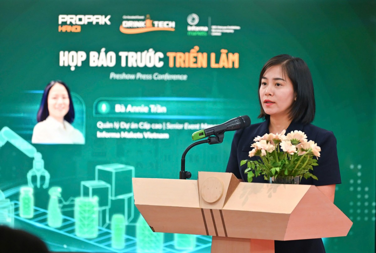 ProPak Hanoi 2026 định hình tương lai ngành sản xuất phía Bắc