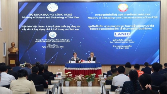 Thúc đẩy hợp tác Việt Nam - Lào về phát triển hạ tầng tin cậy số và ứng dụng chữ ký số