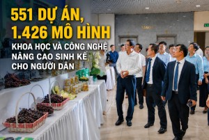 551 dự án khoa học và công nghệ: Động lực đổi mới sinh kế cho nông thôn, miền núi