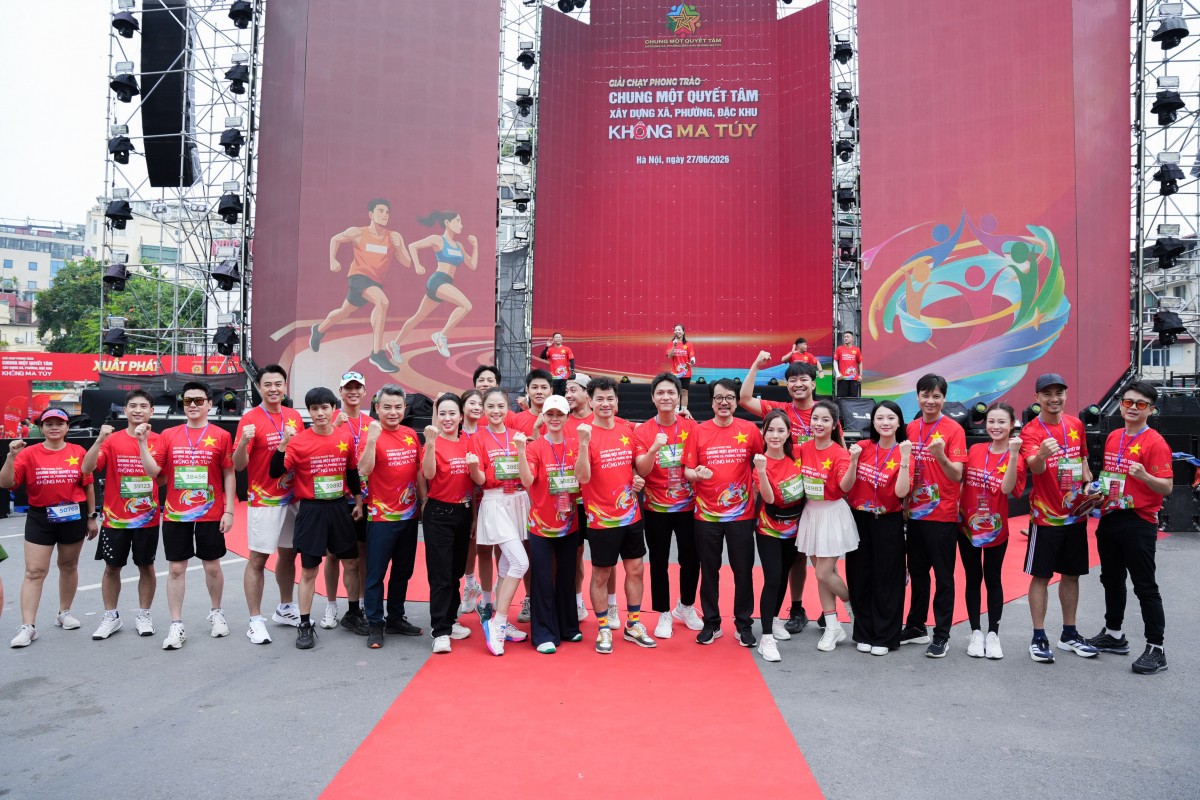 Hà Nội mít tinh hưởng ứng tháng hành động phòng, chống ma túy năm 2026