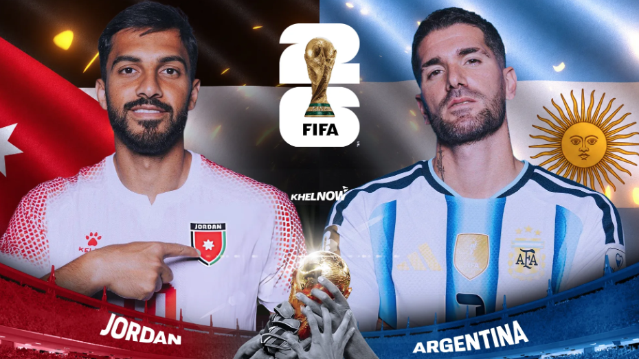 World Cup 2026: Jordan chạm trán Argentina. Ảnh: Khelnow
