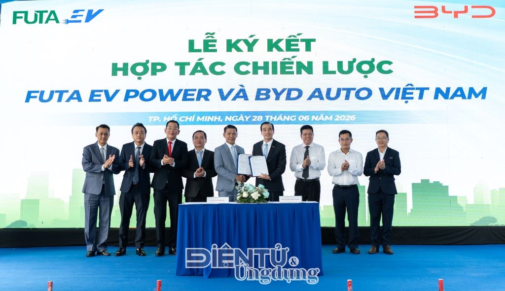 BYD Việt Nam ký hợp tác chiến lược với FUTA EV Power về trạm sạc