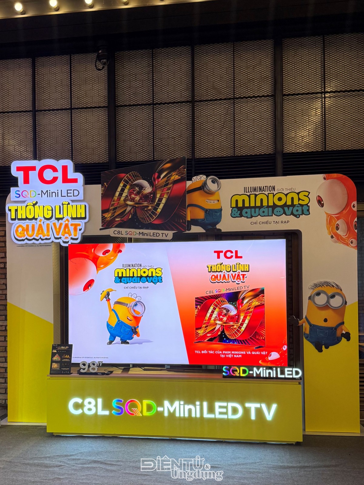 TCL trở thành đối tác của 'Minions & Quái Vật'