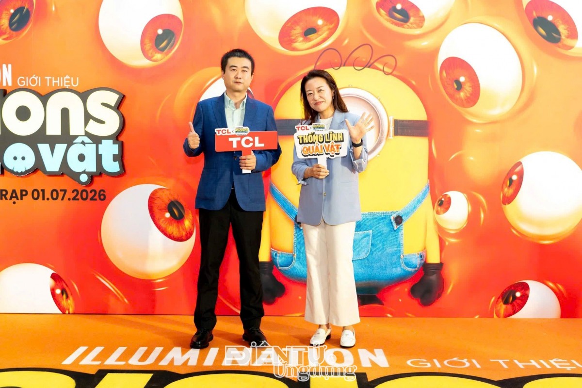 TCL trở thành đối tác của 'Minions & Quái Vật'