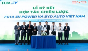 BYD Việt Nam ký hợp tác chiến lược với FUTA EV Power về trạm sạc