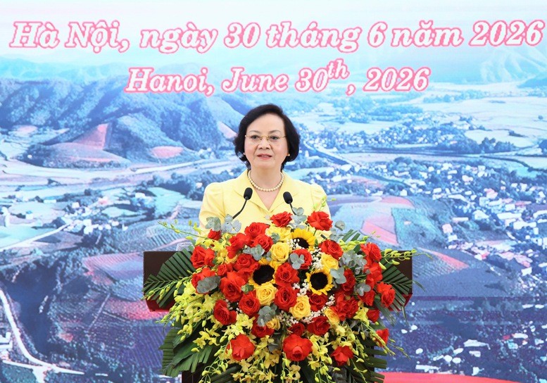  Bí thư Trung ương Đảng, Phó Thủ tướng Chính phủ Phạm Thị Thanh Trà dự Hội nghị Xúc tiến đầu tư tỉnh Lai Châu năm 2026