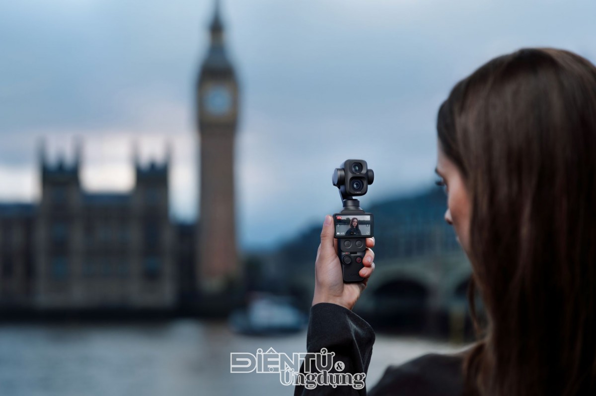 Osmo Pocket 4P, nâng tầm dòng camera gimbal