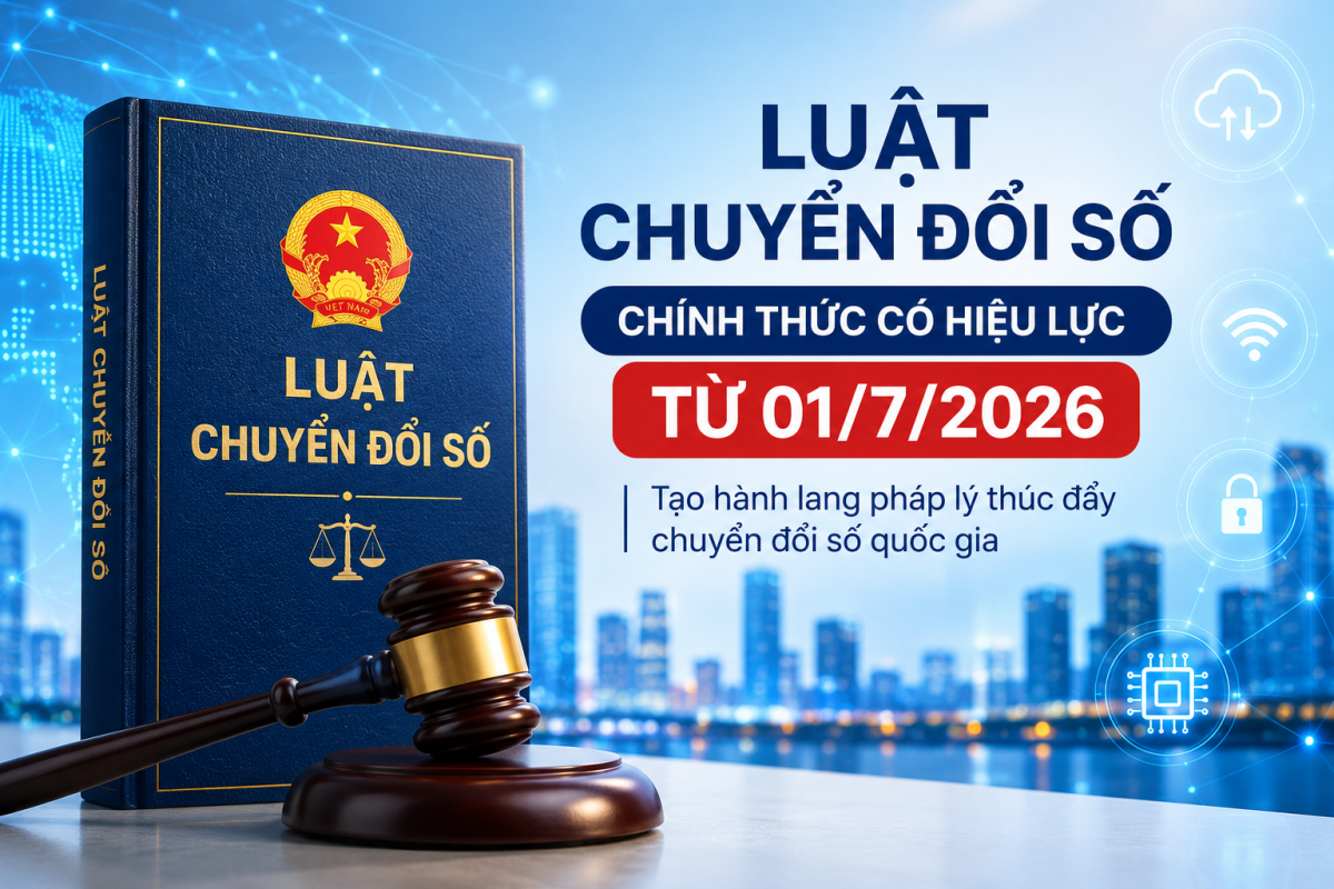 Chính thức 1/7: Luật Chuyển đổi số có hiệu lực Chính thức 1/7: Luật Chuyển đổi số có hiệu lực