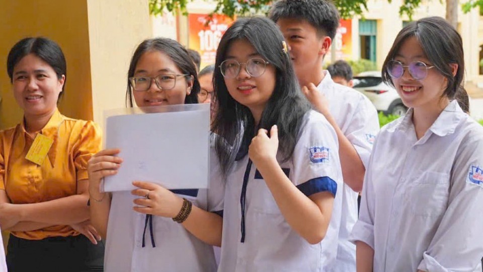 Bộ Giáo dục và Đào tạo công bố điểm thi tốt nghiệp THPT 2026