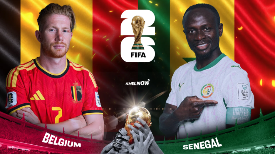 World Cup 2026: Bỉ đụng độ Senegal. Ảnh: Khelnow