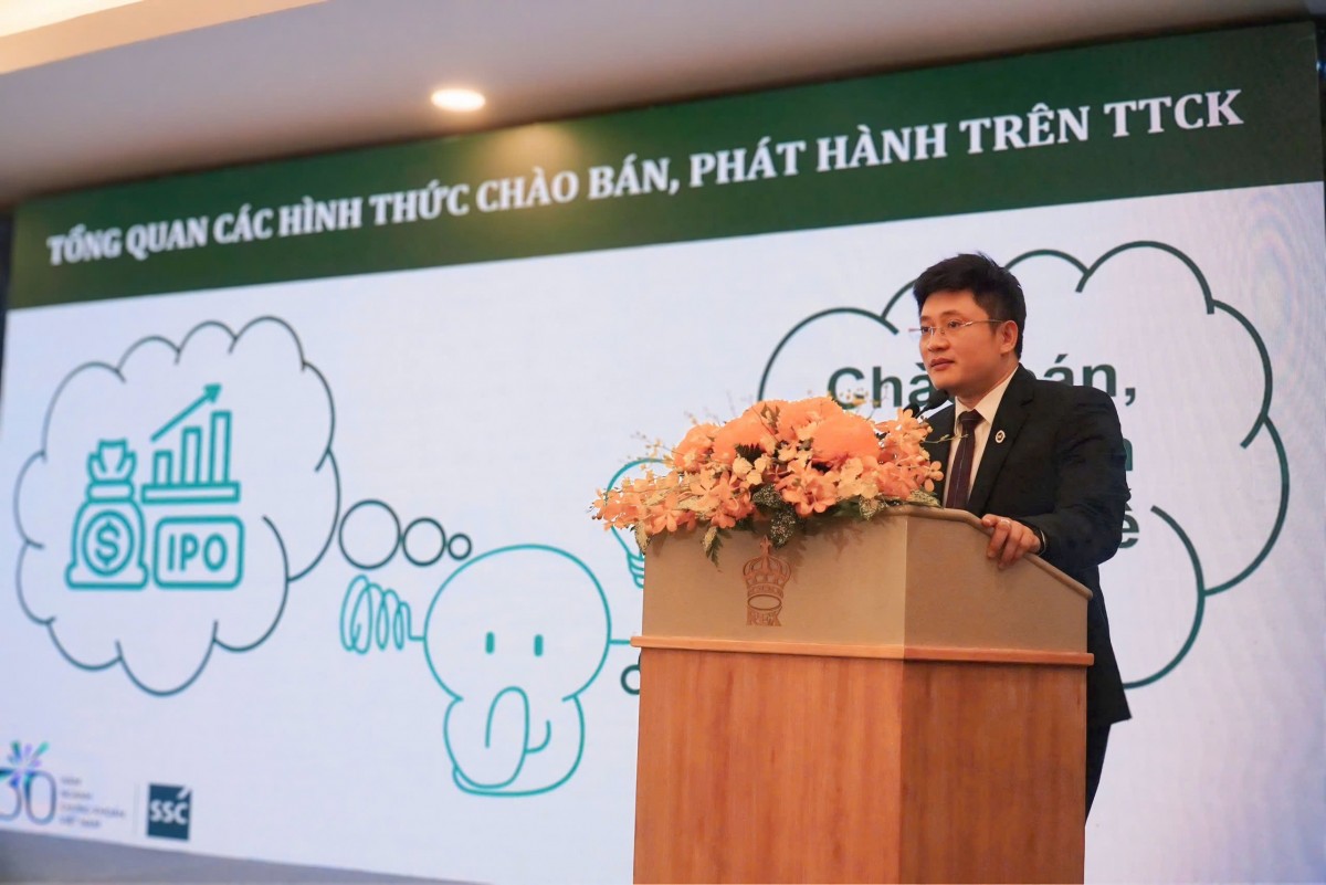 ông Khương Tiến Hùng, Trưởng ban Quản lý Chào bán Chứng khoán, UBCKNN ông Khương Tiến Hùng, Trưởng ban Quản lý Chào bán Chứng khoán, UBCKNN