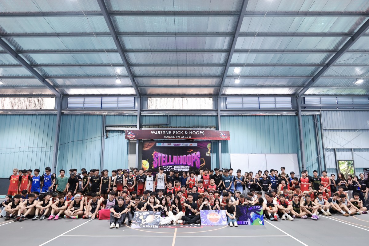 STELLAHOOPS 2026 quy tụ 40 đội bóng, lan tỏa đam mê bóng rổ học đường Hà Nội