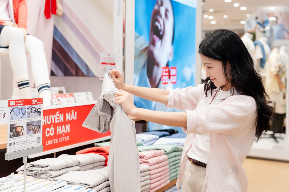 UNIQLO khai trương cửa hàng đầu tiên tại Đà Nẵng