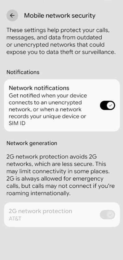 Hướng dẫn bật tính năng Network notifications trên Android 17 Hướng dẫn bật tính năng Network notifications trên Android 17