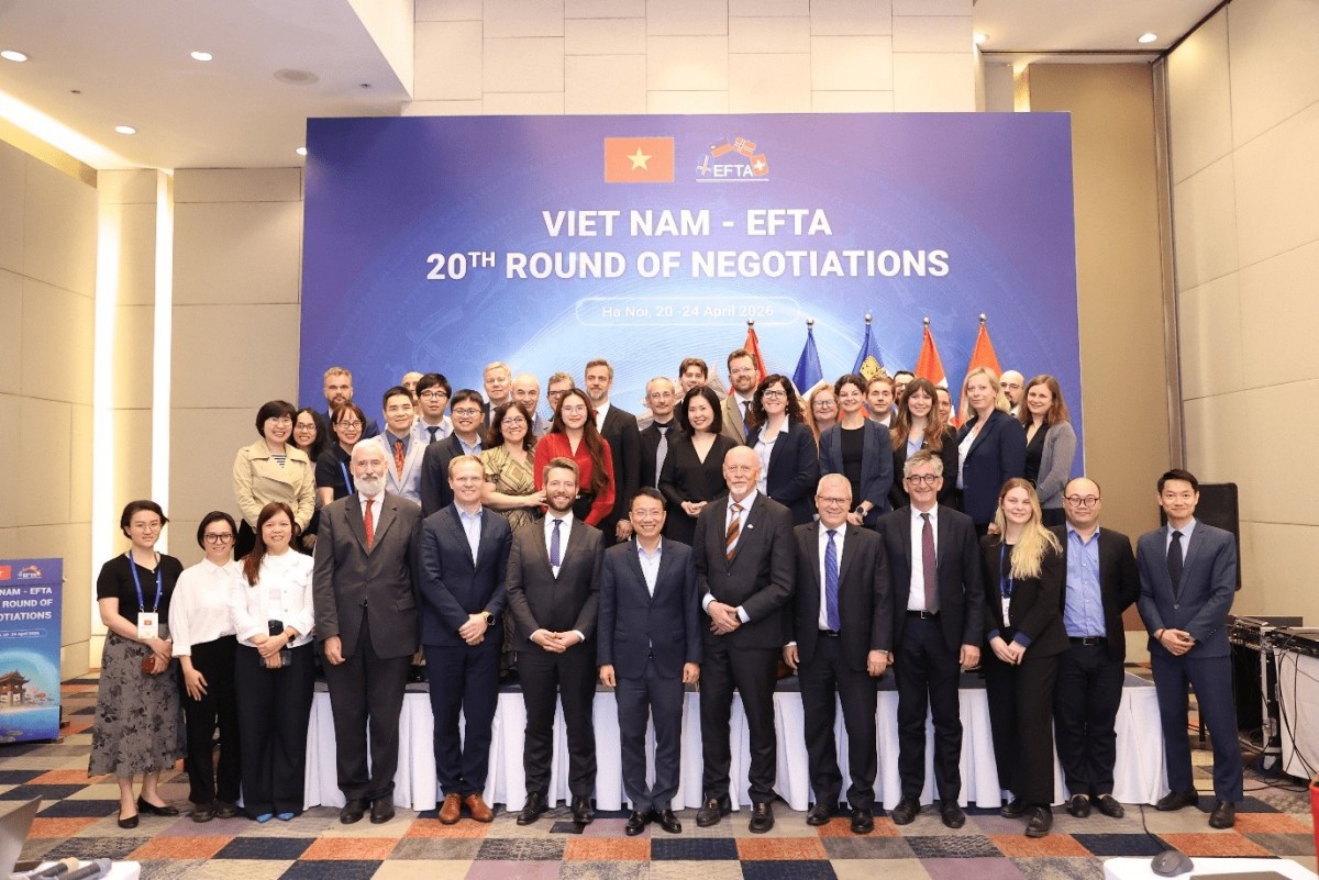 Việt Nam và EFTA kết thúc đàm phán Hiệp định thương mại tự do. (Ảnh: Bộ Công Thương)