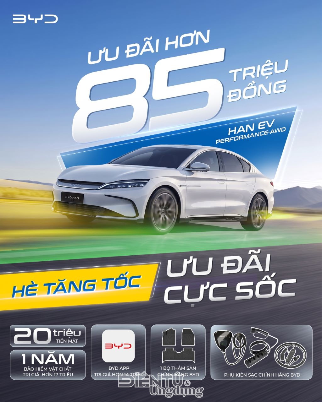 BYD Việt Nam ưu đãi Hè tăng tốc - Ưu đãi cực sốc