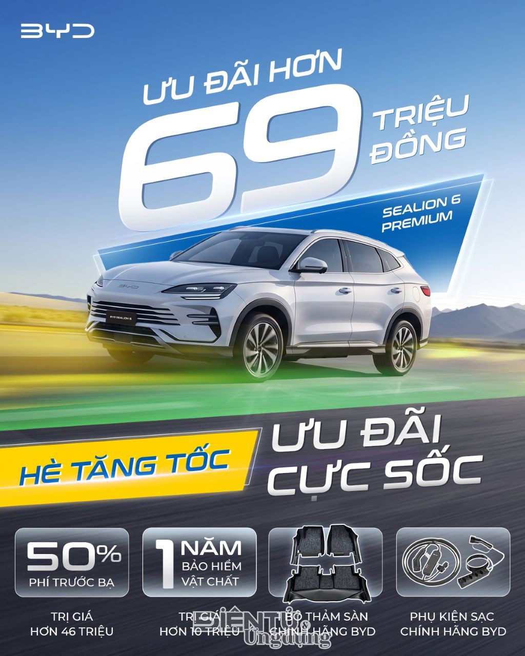 BYD Việt Nam ưu đãi Hè tăng tốc - Ưu đãi cực sốc