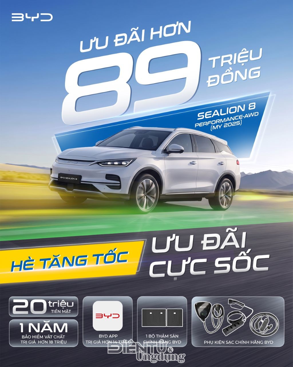 BYD Việt Nam ưu đãi Hè tăng tốc - Ưu đãi cực sốc