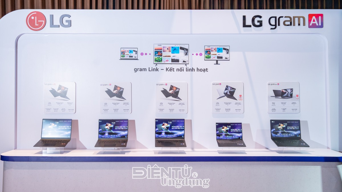 LG gram AI thế hệ mới chính thức ra mắt 