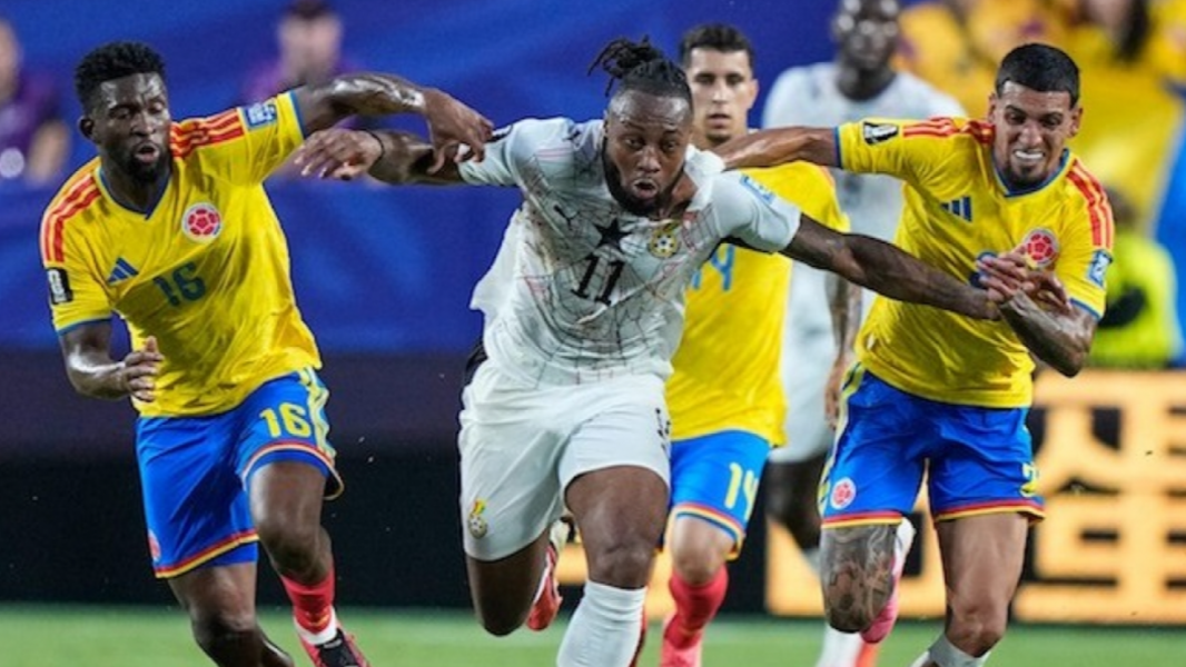 World Cup 2026: Colombia giành thắng lợi tối thiểu trước Ghana