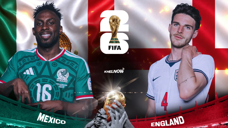 World Cup 2026: Anh chạm trán Mexico. Ảnh: Khelnow World Cup 2026: Anh chạm trán Mexico. Ảnh: Khelnow