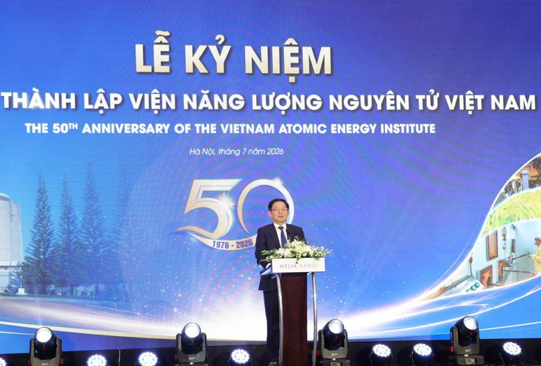 Phó Thủ tướng Hồ Quốc Dũng dự kỷ niệm 50 năm thành lập Viện Năng lượng nguyên tử Việt Nam- Ảnh 1.