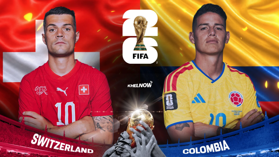 World Cup 2026: Thụy Sĩ chạm trán Colombia. Ảnh: Khelnow