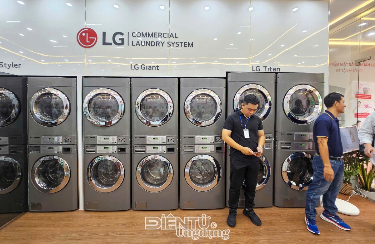 Bee Laundry, cửa hàng giặt sấy thông minh của LG chính thức mở tại Hà Nội