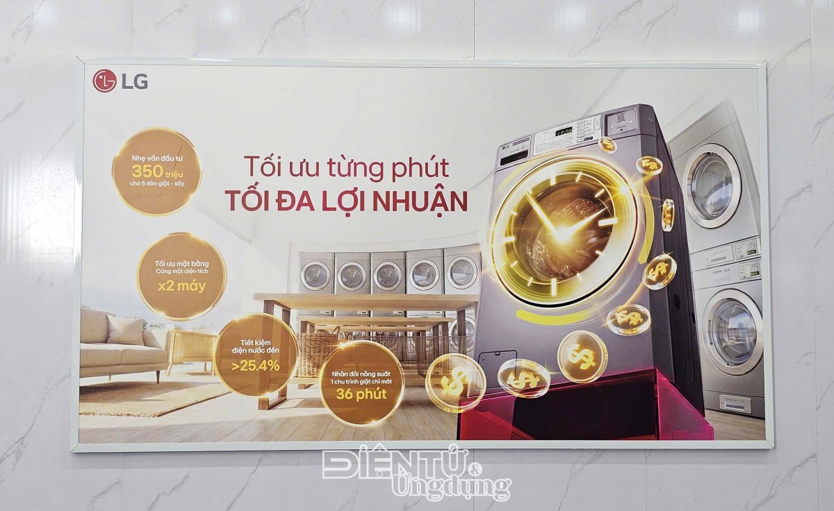 Bee Laundry, cửa hàng giặt sấy thông minh của LG chính thức mở tại Hà Nội