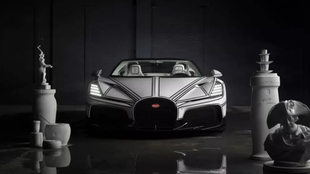 Bugatti W16 Mistral Blanc Éternel. Ảnh: Bugatti. Bugatti W16 Mistral Blanc Éternel. Ảnh: Bugatti.