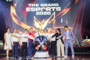 Hơn 1.000 vận động viên tranh tài tại The Grand Esports 2026 ở Hà Nội