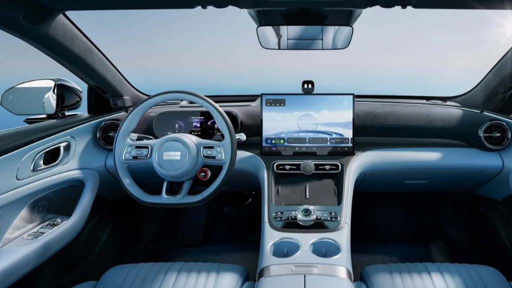 Thiết kế khoang lái của Geely Galaxy TT. Ảnh: Geely.