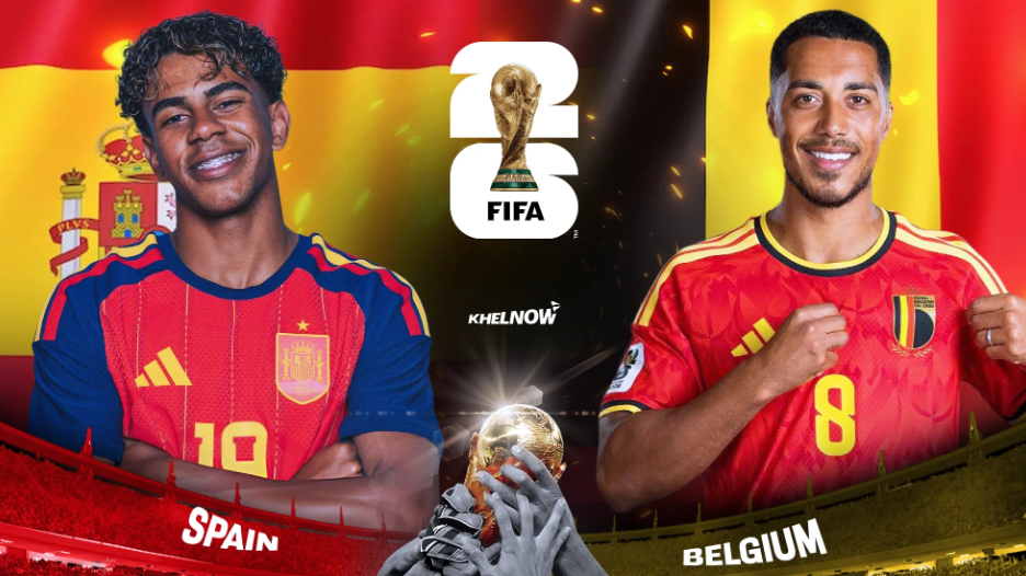 World Cup 2026: Bỉ chạm trán Tây Ban Nha. Ảnh: Khelnow