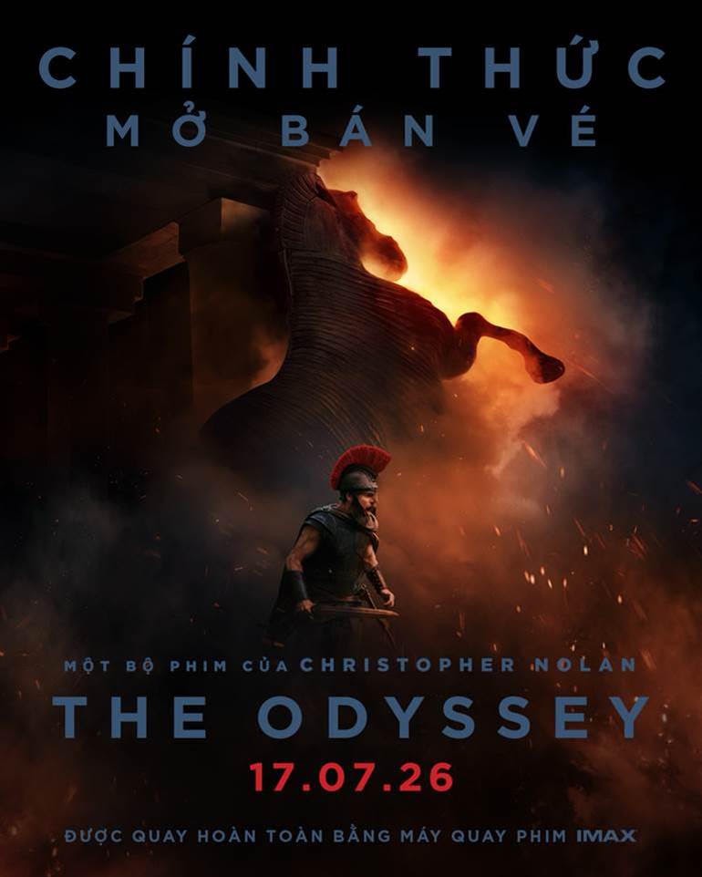 THE ODYSSEY mở bán vé sớm tại Việt Nam THE ODYSSEY mở bán vé sớm tại Việt Nam