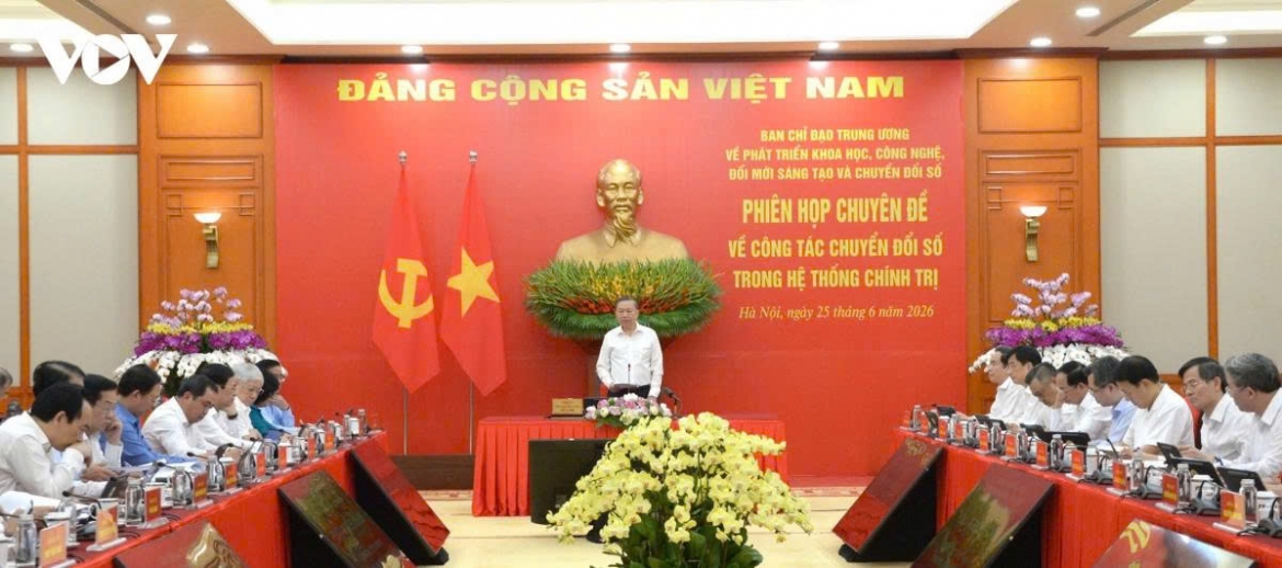 tong bi thu, chu tich nuoc tong ra soat, ket noi du lieu toan he thong chinh tri hinh anh 1