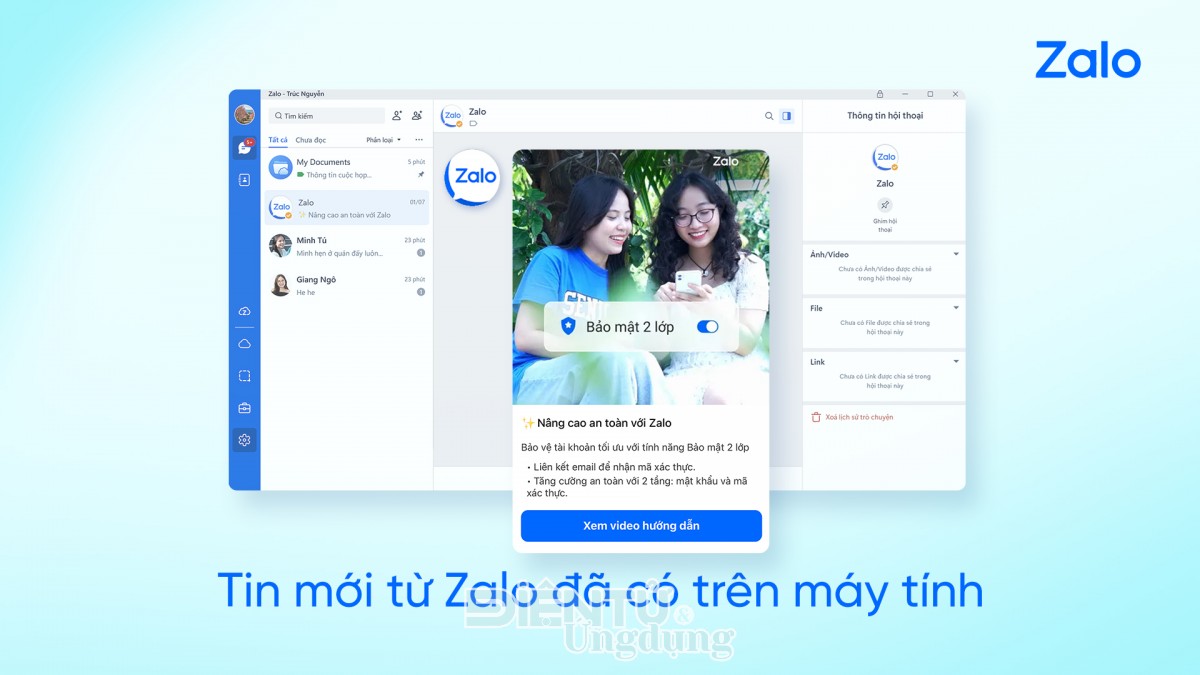 Người dùng Zalo đã có thể dịch tiếng Trung và tiếng Hàn