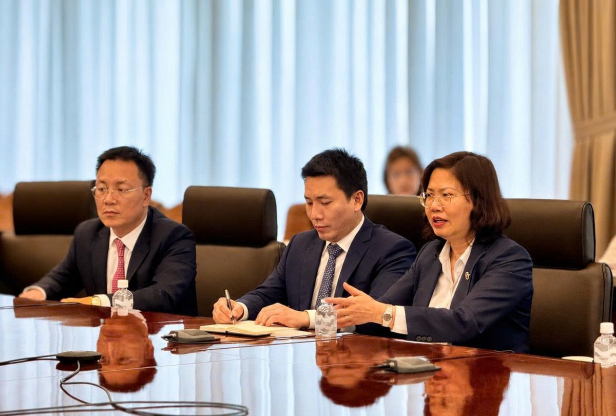Chủ tịch UBCKNN Vũ Thị Chân Phương