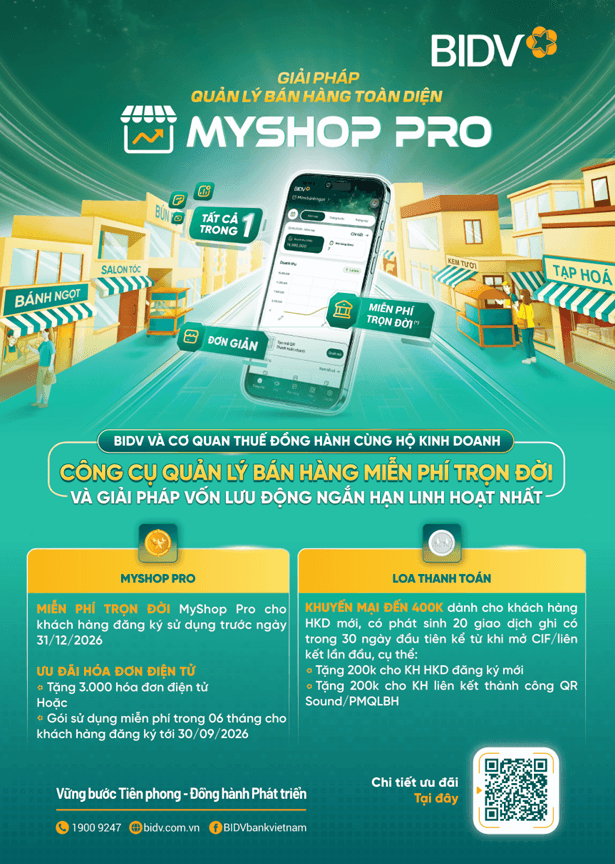 Phần mềm quản lý bán hàng MyShop Pro (Ảnh: hanoimoi.vn)