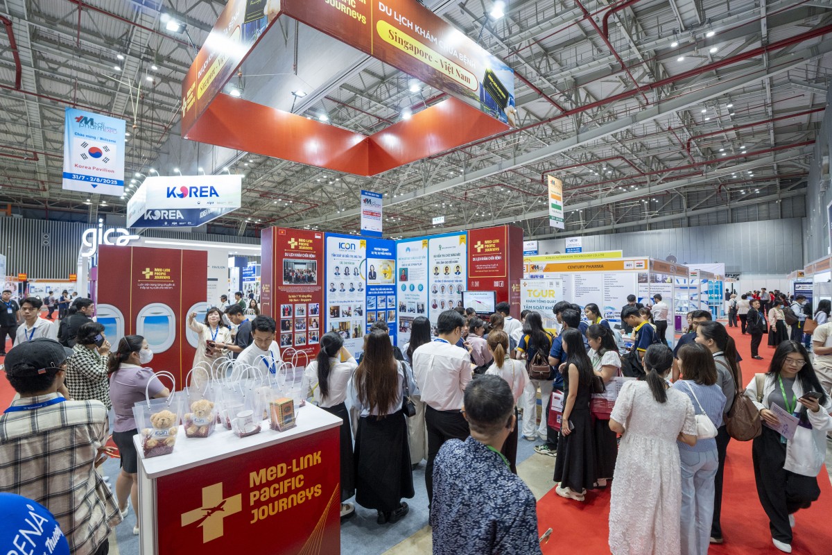 Vietnam Medi-Pharm Expo 2026 giới thiệu công nghệ, nguyên liệu và thiết bị y dược hiện đại