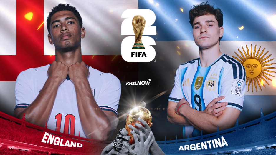 World Cup 2026: Anh chạm trán Argentina. Ảnh: Khelnow.