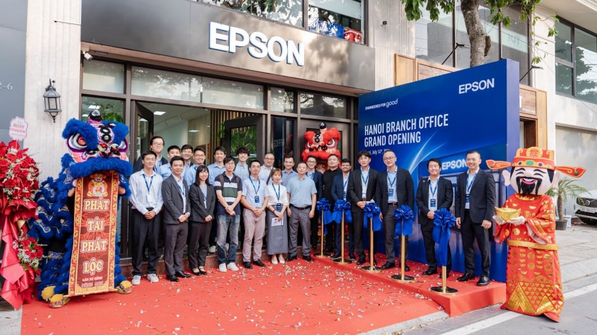 Epson khai trương văn phòng mới tại Hà Nội