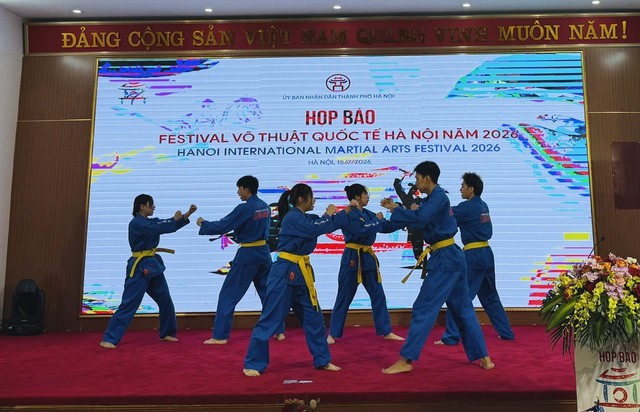 Hà Nội lần đầu tiên tổ chức Festival Võ thuật quốc tế